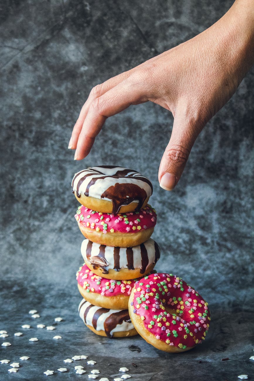 colorful doughnuts